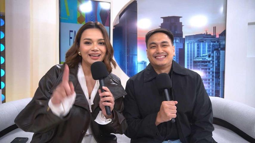 Yasmien Kurdi and Rainier Castillo