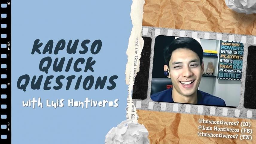 Kapuso Quick Questions with Luis Hontiveros