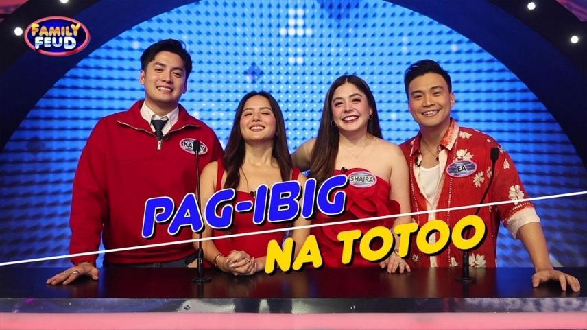 Team Pag-ibig na Totoo and Team Serbisyong Totoo in Family Feud