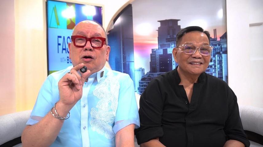 Joey Reyes and Joel Lamangan