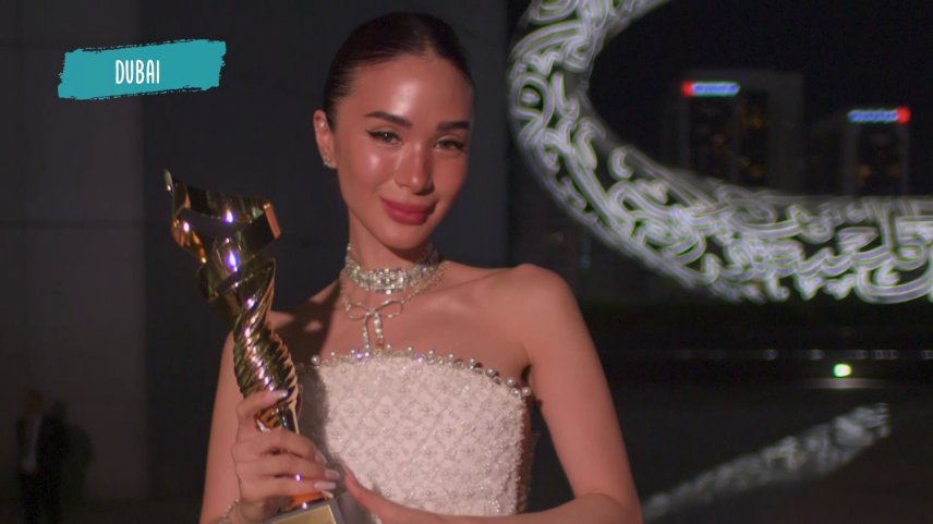 heart evangelista holding emigala trophy