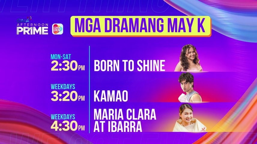 gma afternoon prime shows