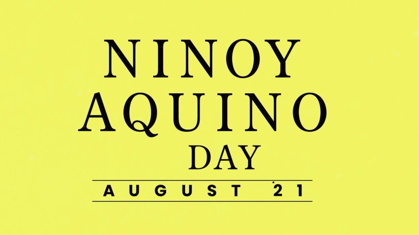 Ninoy Aquino Day