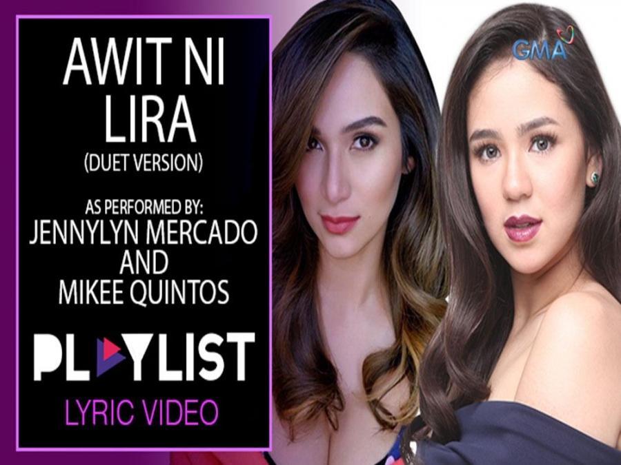 Playlist Lyric Video: 'Awit ni Lira' by Jennylyn Mercado and Mikee ...