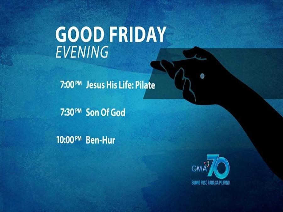 GMA Network Good Friday Evening Schedule | GMA Entertainment