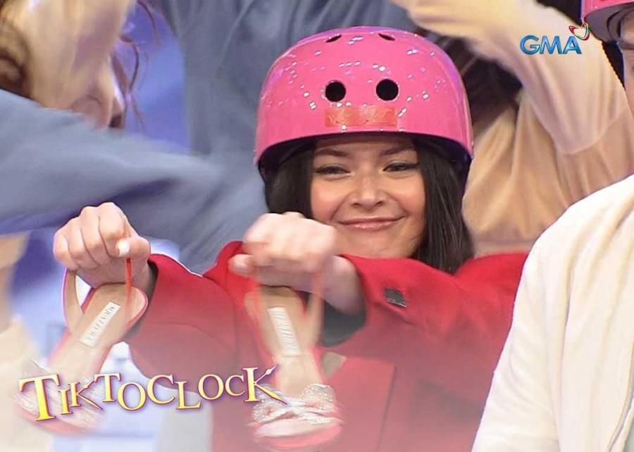 Tiktoclock Bianca Umali Tinanggal Ang Sapatos Para Sa Quiz And Shout