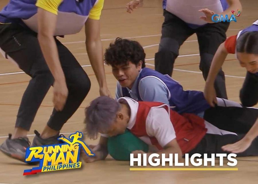 Running Man Philippines: Runners, may rambol sa basketball court ...