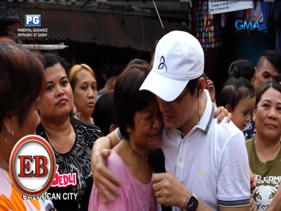 Eat Bulaga Isko Moreno Nagbigay Tulong Sa Isang Nanay Na May Cancer Sa G Sa Gedli GMA