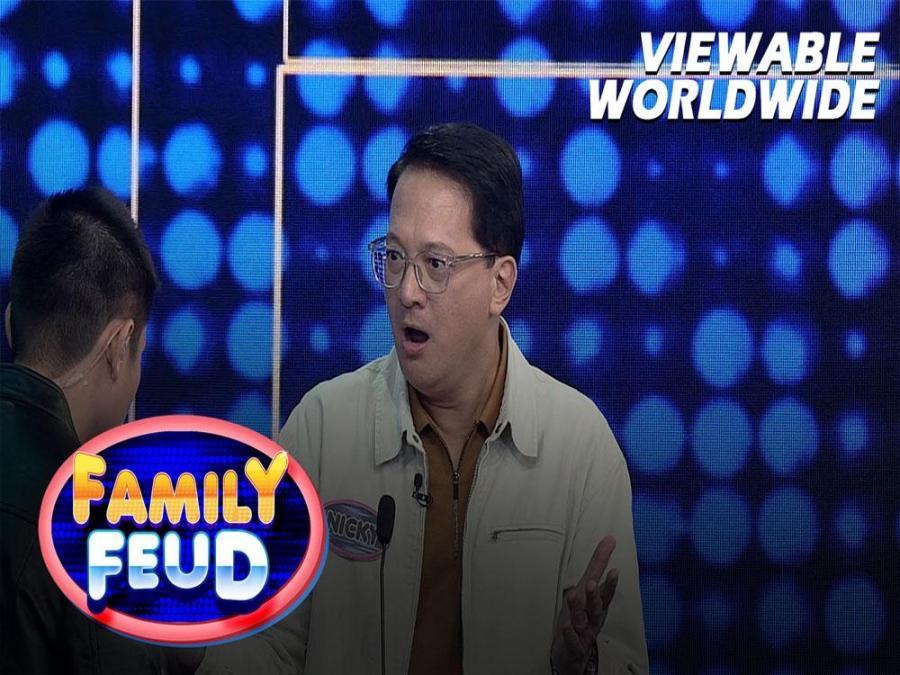 Family Feud NICKY PAEZ, MAY NAKAKATAWANG HIRIT SA FAMILY FEUD