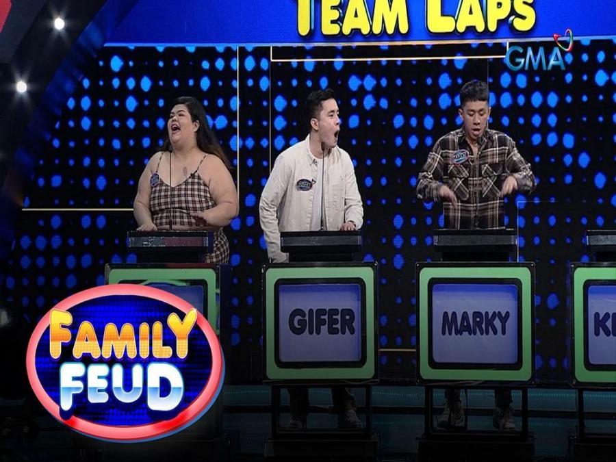 Family Feud Philippines TEAM LAPS, HINILOD ANG PUNTOS! GMA Entertainment