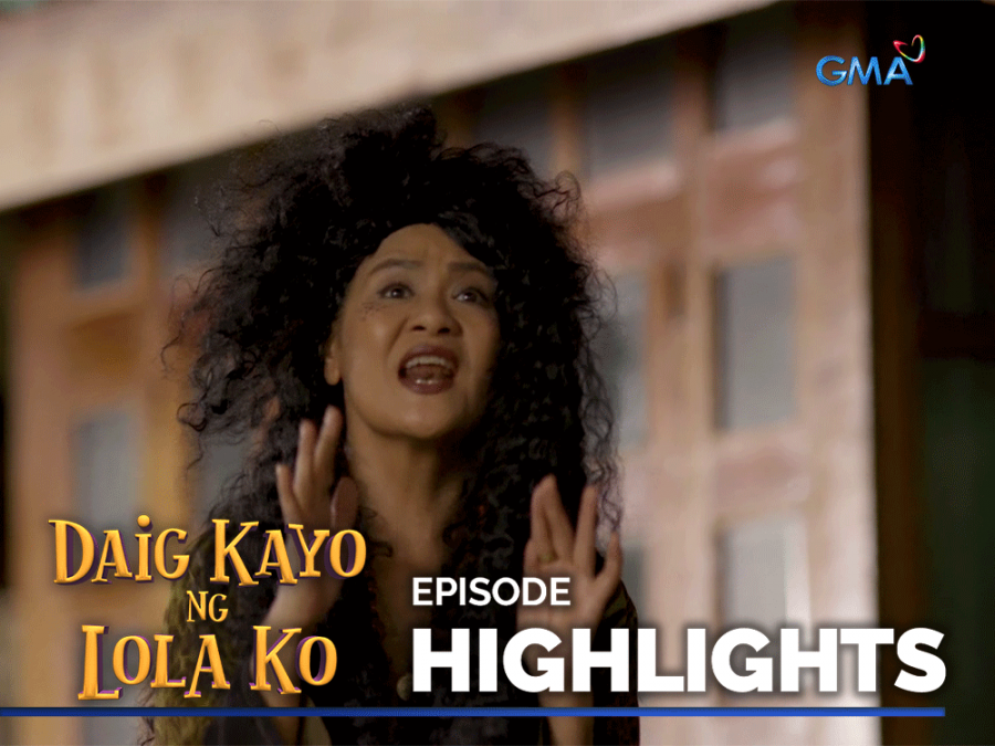 Daig Kayo Ng Lola Ko Pao meets the witch GMA Entertainment