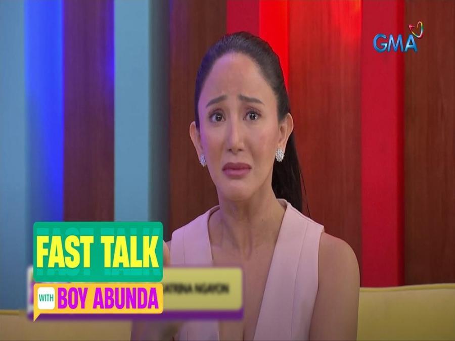 Fast Talk with Boy Abunda: Katrina Halili, inaming mahiyain pa rin ...