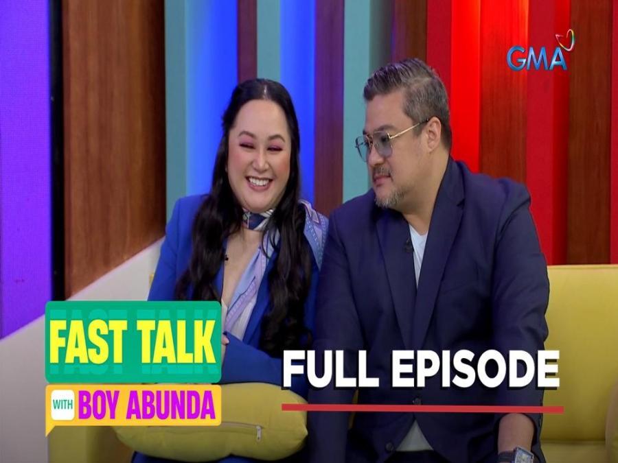 Fast Talk with Boy Abunda: Jomari Yllana and Abby Viduya share their ...