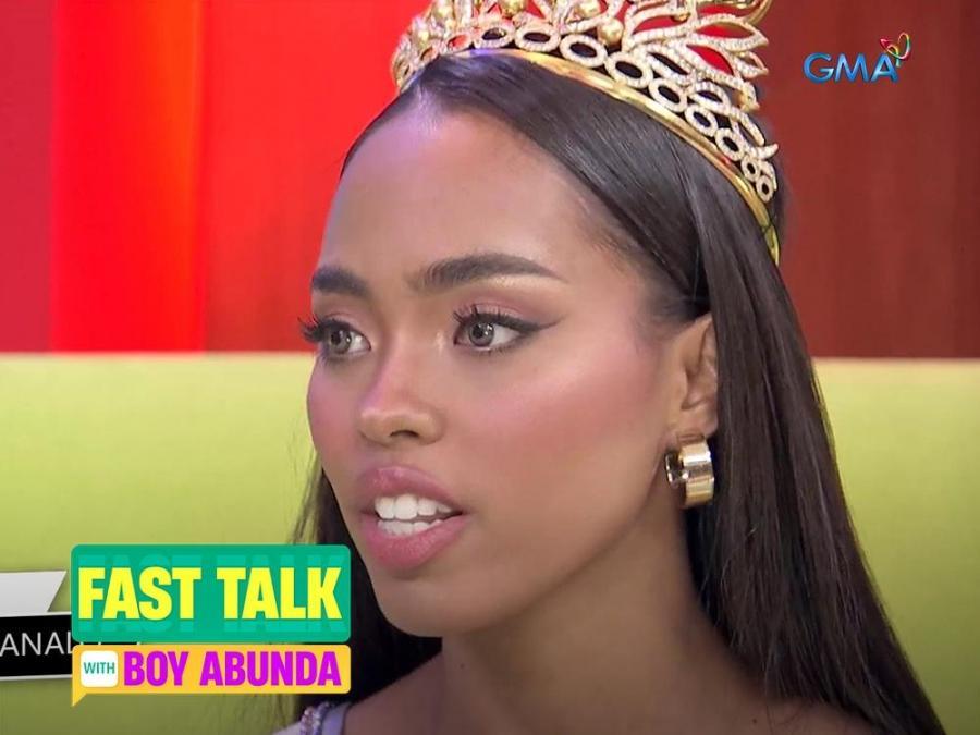 Fast Talk With Boy Abunda: Ang Binantayan Ni Chelsea Manalo Sa Miss ...