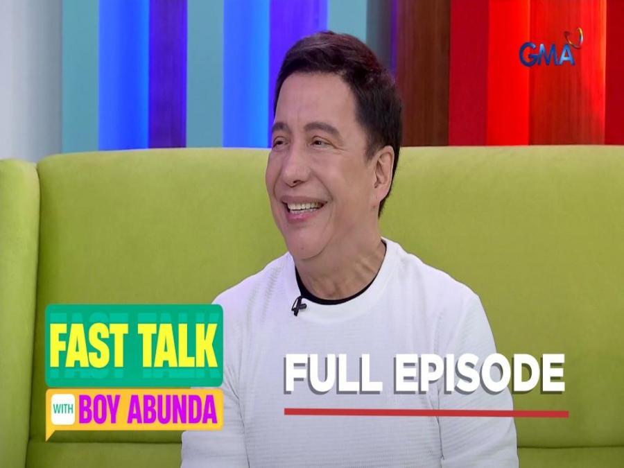 Fast Talk With Babe Abunda Nonoy Zuniga Tinuruan Ni Vilma Santos Ng CINEMATIC KISS Full