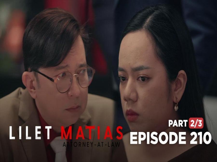 Lilet Matias Attorney At Law Is Lilet S Accident Intentional Episode Part Gma