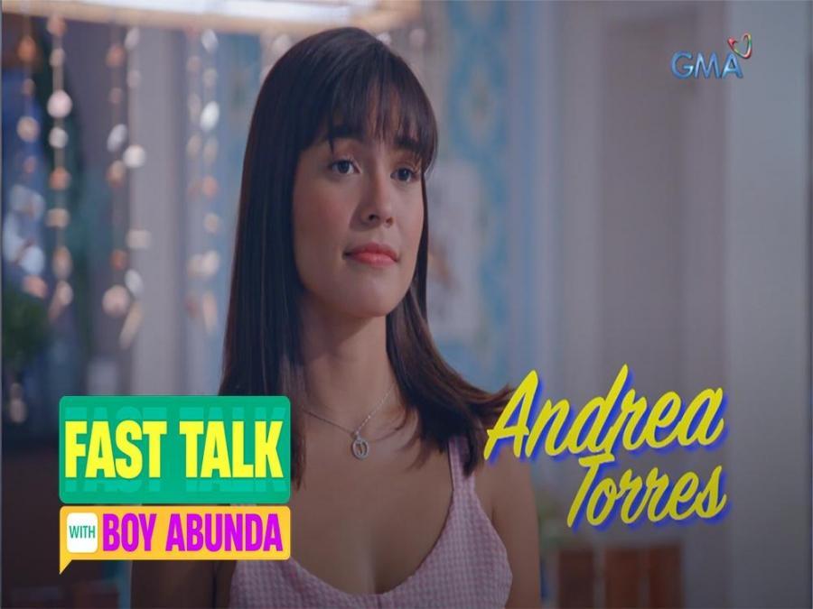 Fast Talk With Boy Abunda: Andrea Torres (Episode 179) | GMA Entertainment