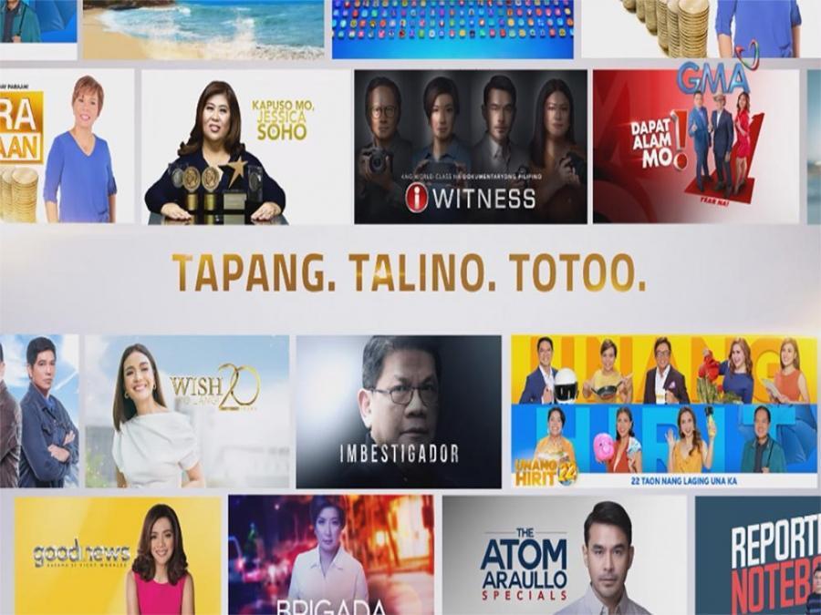 Tatak Gma Public Affairs Tapang Talino Totoo Gma Entertainment