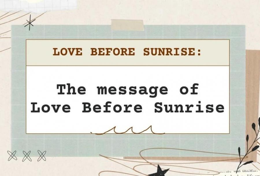 The message of 'Love Before Sunrise' Exclusive) GMA Entertainment