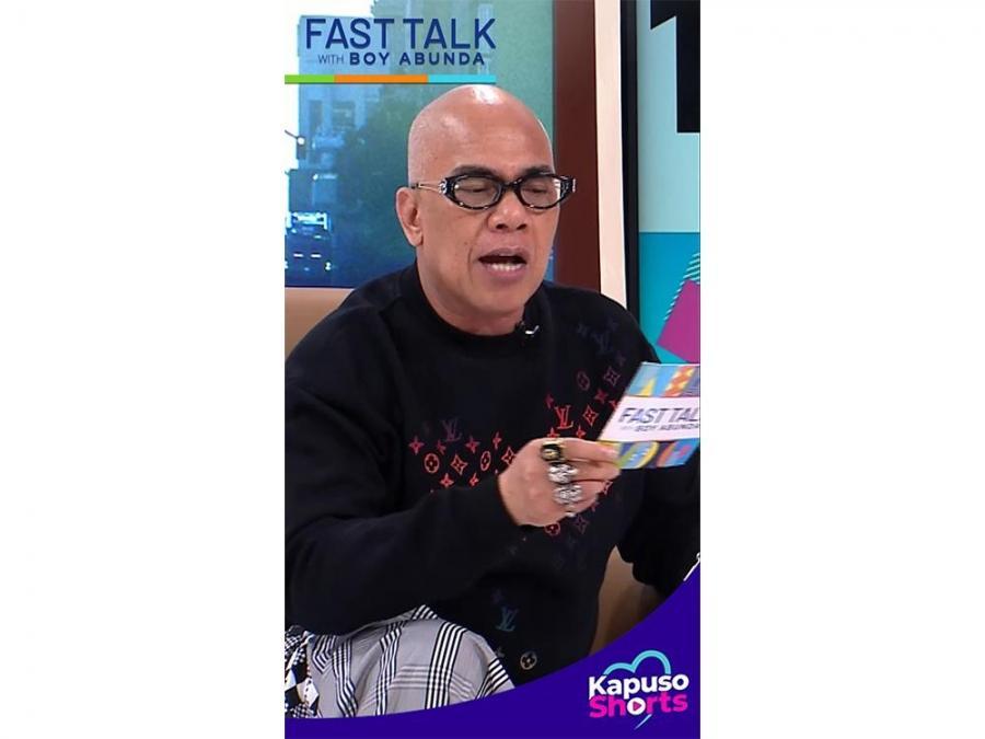 Fast Talk with Boy Abunda