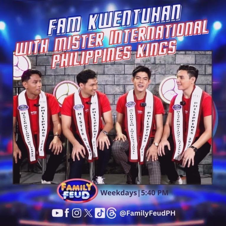 Family Feud Fam Kuwentuhan with Mister International Ph Kings Online Exclusive GMA