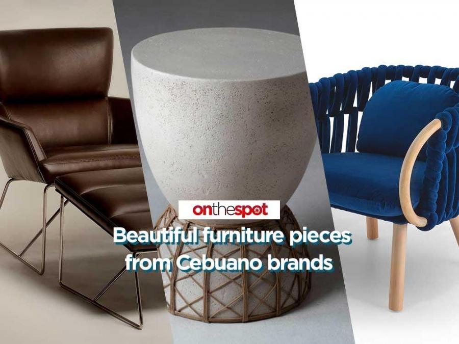 On the Spot Beautiful furniture pieces from Cebuano brands