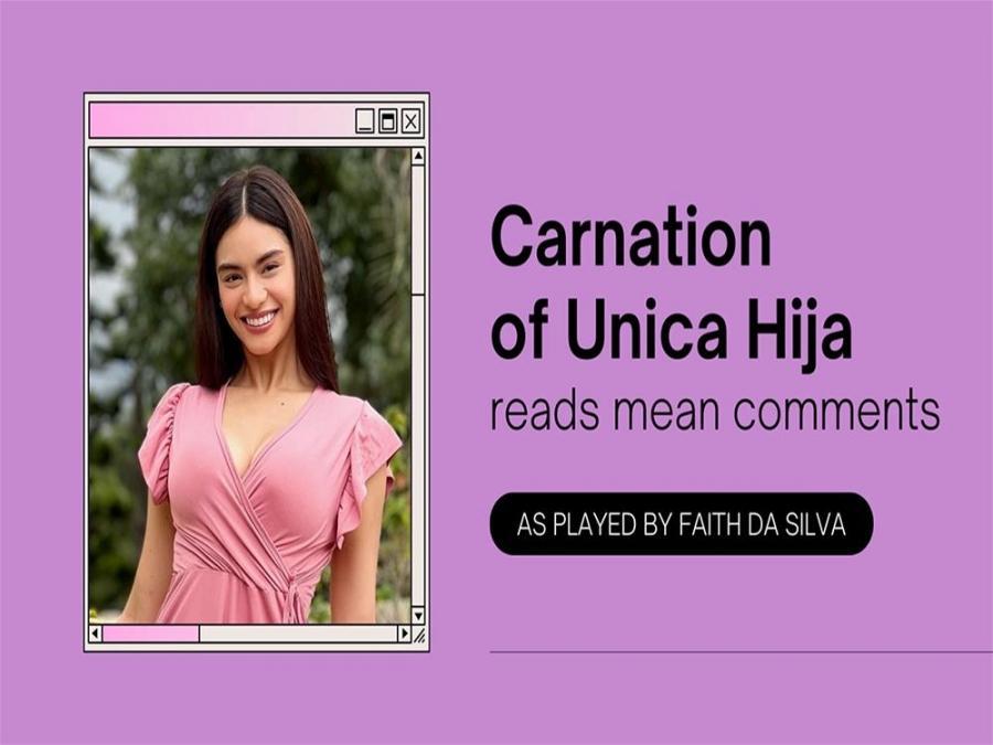 Unica Hija: Faith Da Silva reads mean comments about Carnation | Online ...