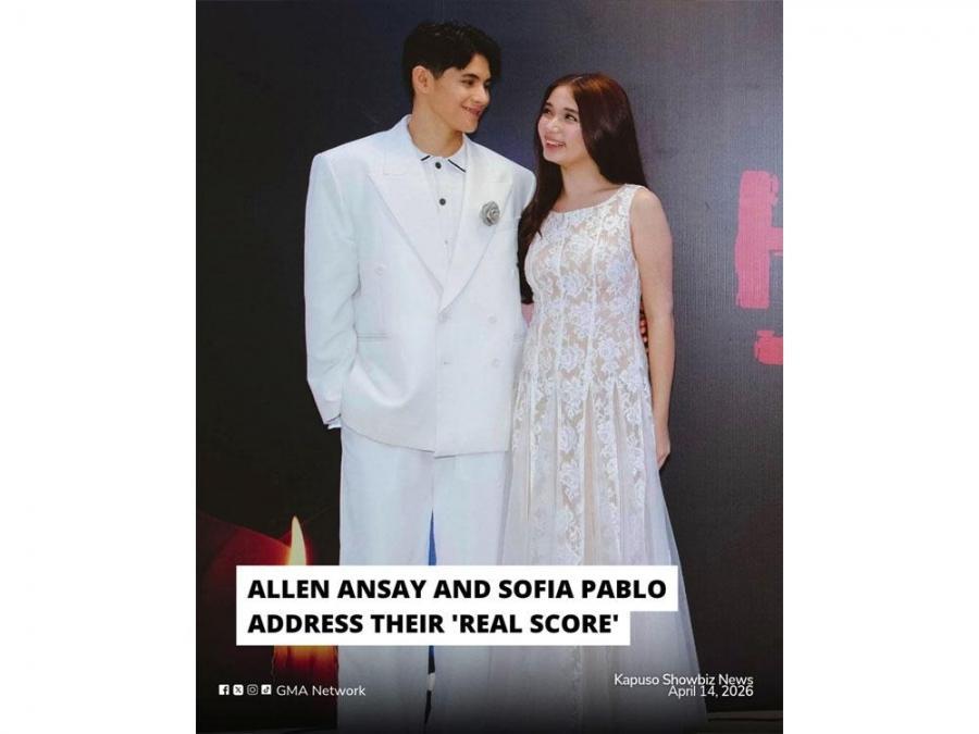 Allen Ansay and Sofia Pablo