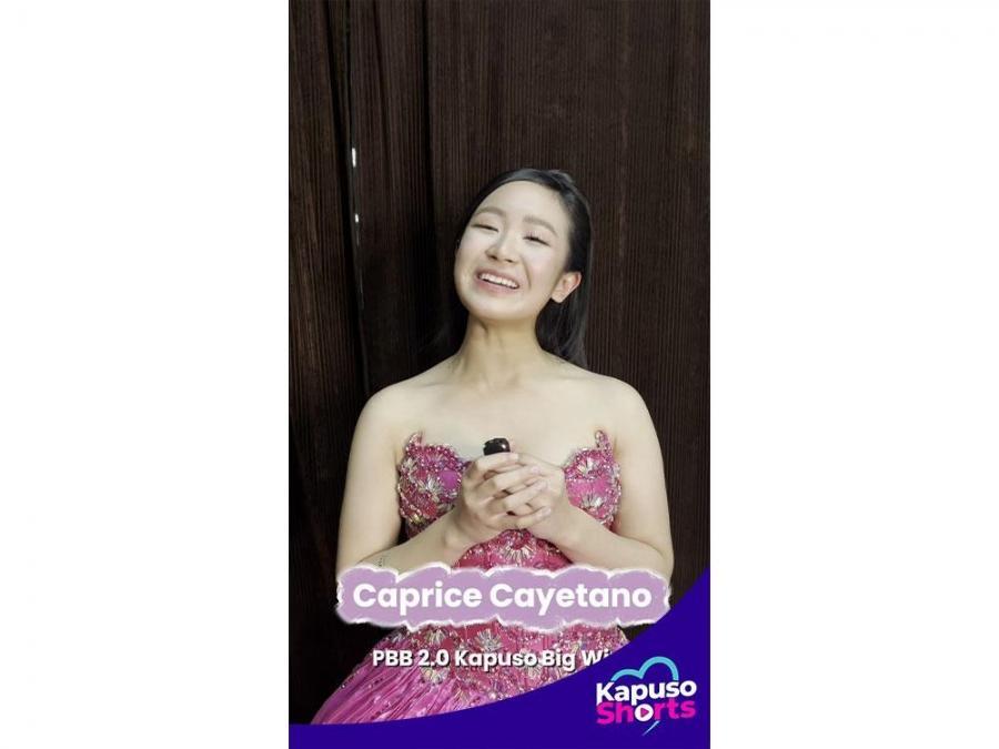 Caprice Cayetano PBB 20 