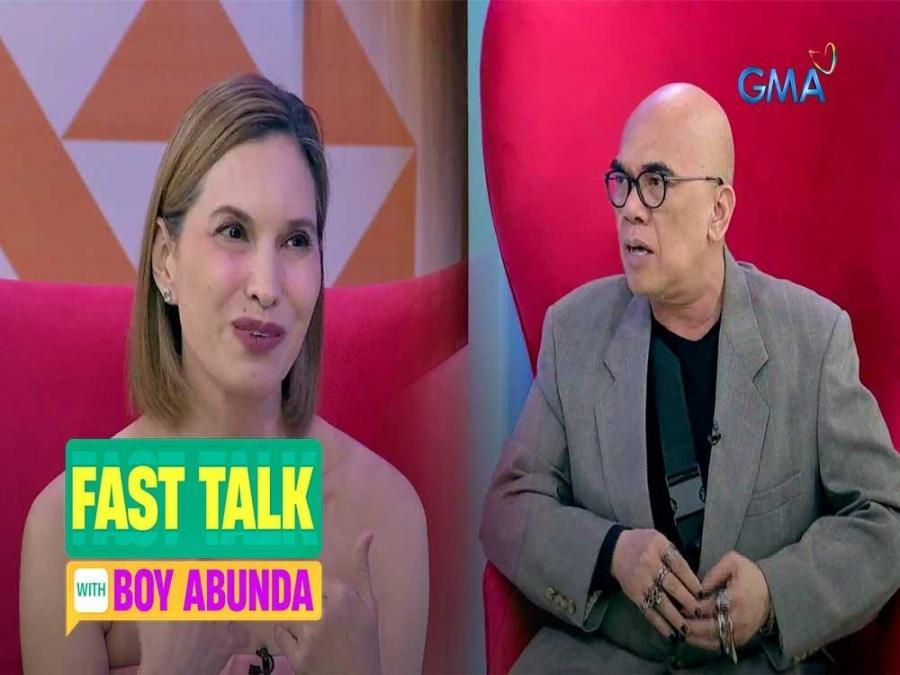 Fast Talk with Boy Abunda MedvedPo talks about her