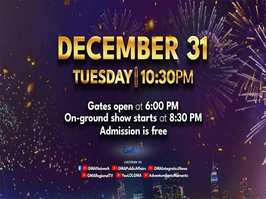 Celebrate New Year's Eve 2025 with GMA! Teaser GMA Entertainment Gma Video Clips 2025