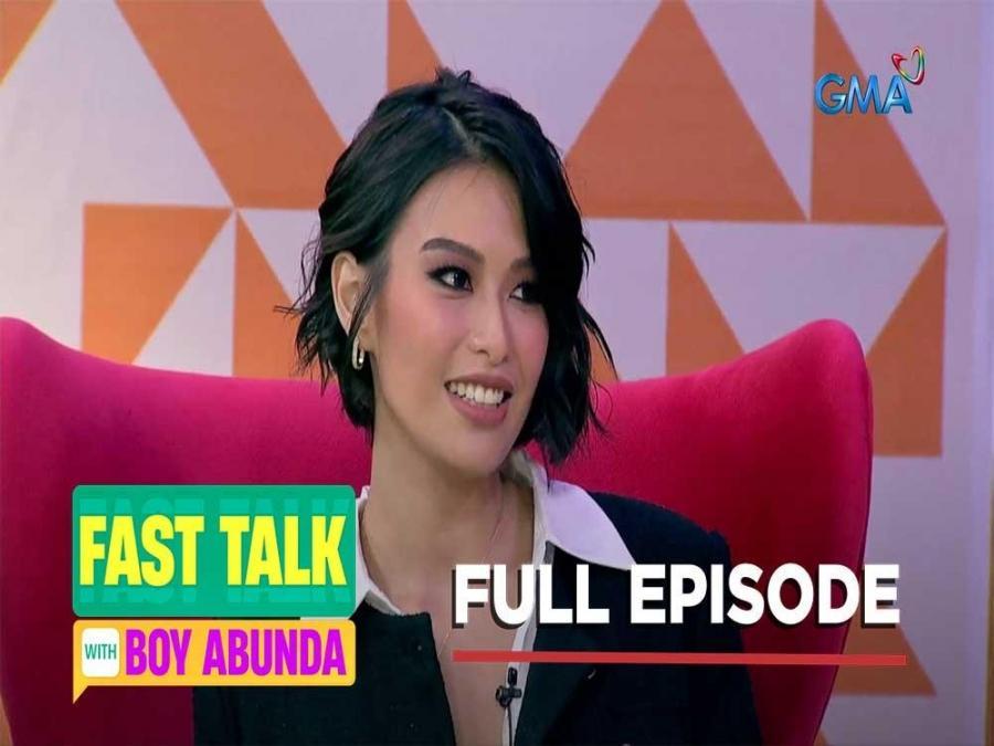 Fast Talk With Boy Abunda: Michelle Dee, Nag-'Fast Talk' Kasabay Ng ...