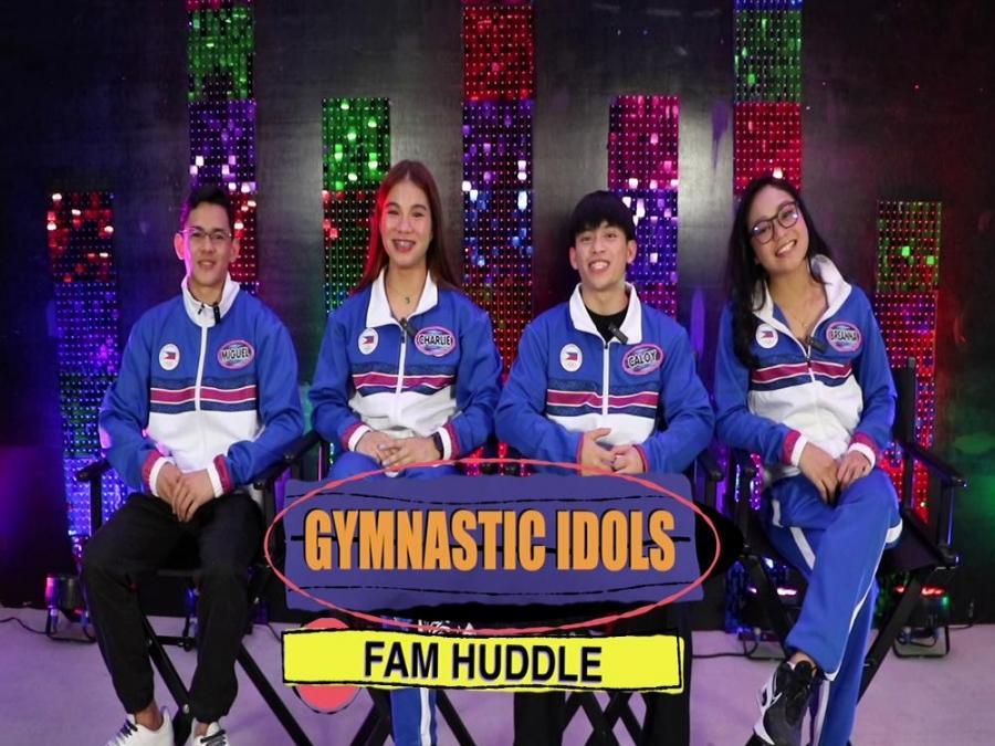 Family Feud Fam Huddle with team Gymnastic Idols Online Exclusive GMA Entertainment