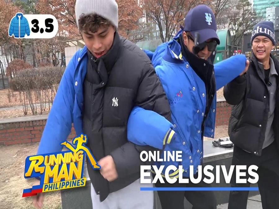 Running Man Philippines RMPH boys, sumalang sa Puffer Jacket Challenge