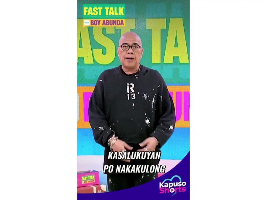 Fast Talk with Boy Abunda