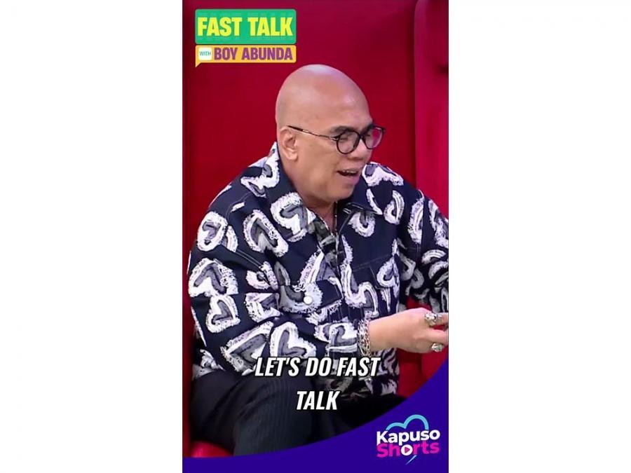 Fast Talk with Boy Abunda