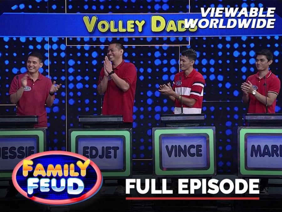 Family Feud: VOLLEY MOMS AT DADS, MA-SWEEP KAYA ANG SURVEY BOARD? (Oct ...