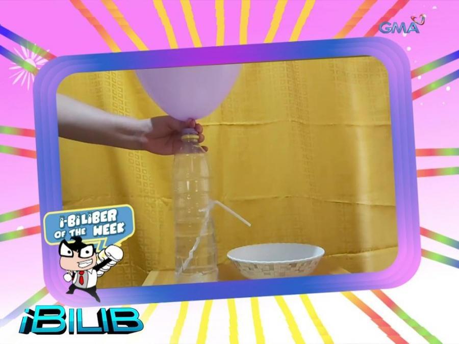 iBilib Balloon Water Fountain Experiment iBiliber of the Week GMA