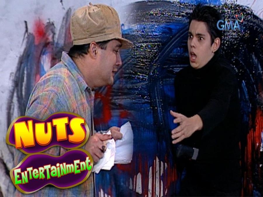Nuts Entertainment Grabetih wall art, isang obra maestra! GMA Entertainment