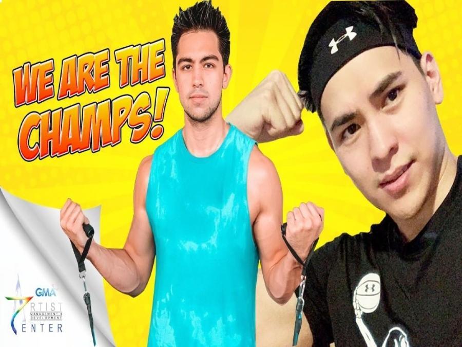 Quiz Beh: Joaquin at Derrick, ang ultimate Kapuso hunks champ! | GMA ...