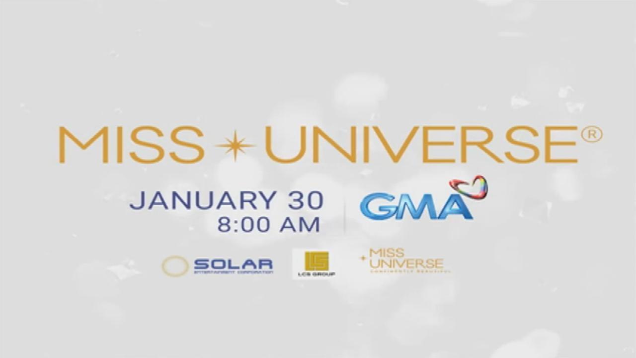 Watch Miss Universe LIVE on GMA GMA Entertainment