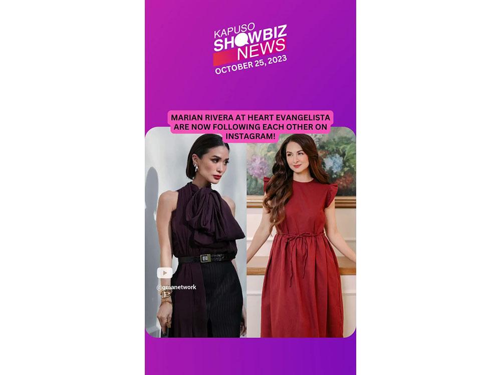 Marian Rivera And Heart Evangelista Follow Each Other On Instagram