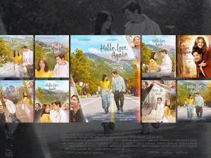 Hello Love Again posters