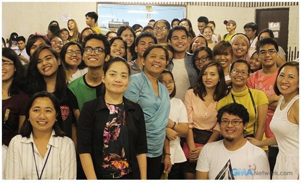 Benjamin Alves visits UP Diliman for his campus tour as GNEA Ambassador ...