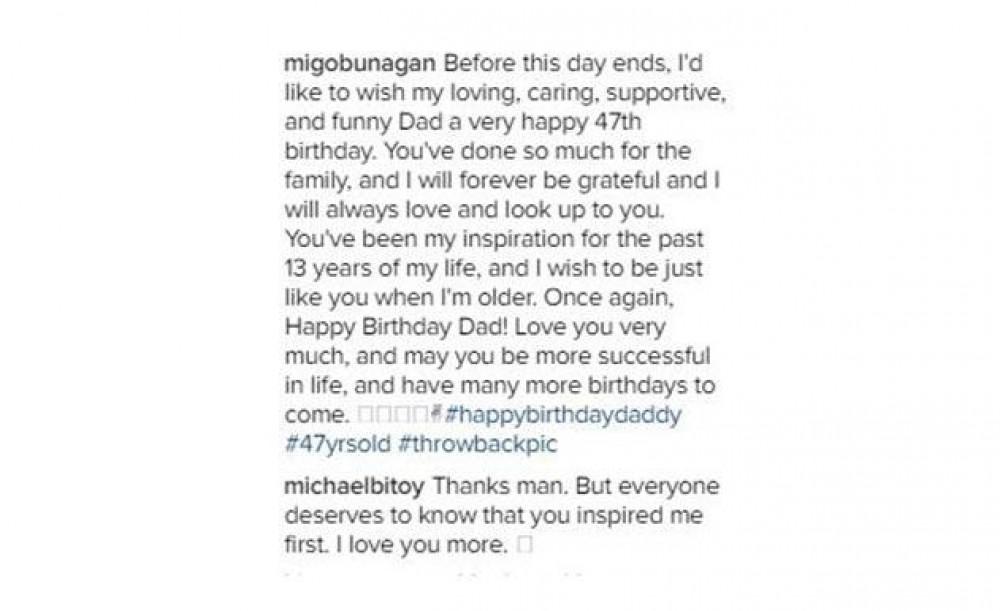 READ: Michael V's son shares an emotional birthday message for his dad ...