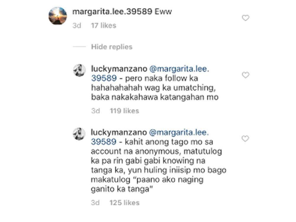Luis Manzano goes beast mode after reading offensive ...