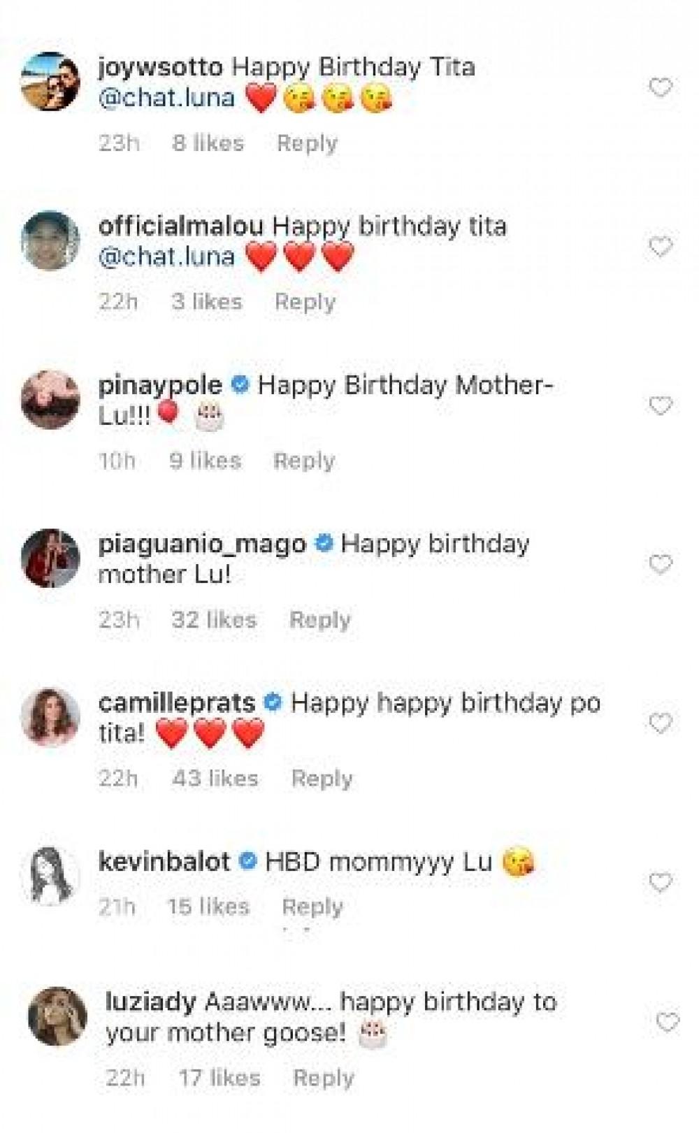Read Pauleen Luna Greets Her Mother Goose On Her Birthday