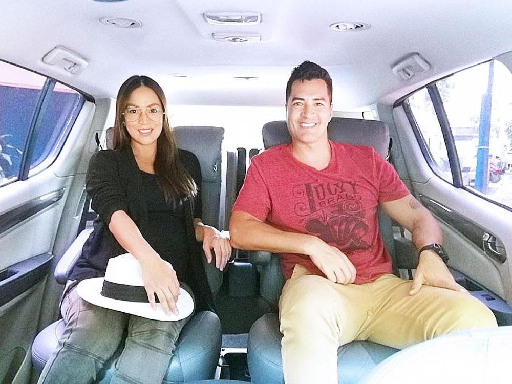 Aubrey Miles customized her car