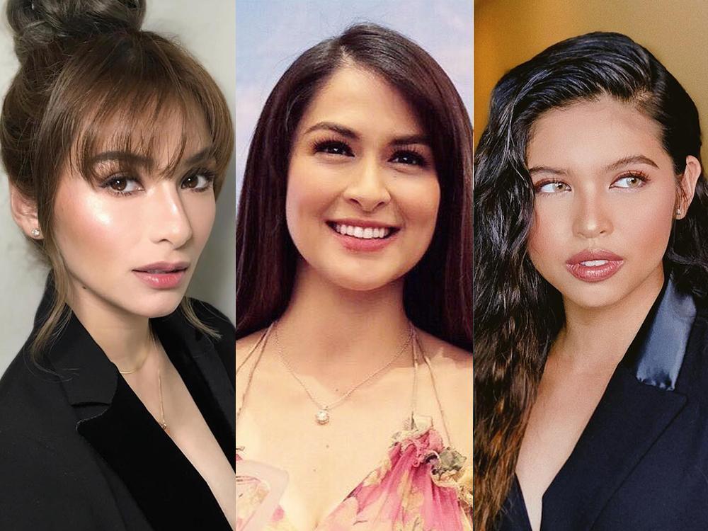 Jenelyn Mercado, Marian Rivera, Maine Mendoza,