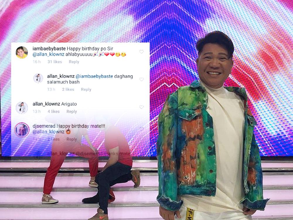 READ: Celebs shower Allan K with touching messages on his birthday